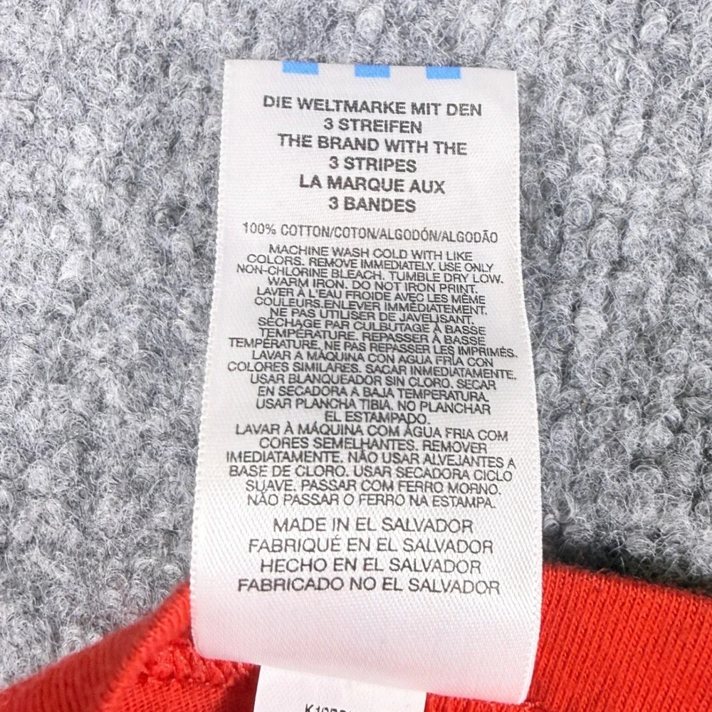 Vintage Authentic Adidas Originals Amsterdam Tee Red Windmill Graphic 2006 M NWT
